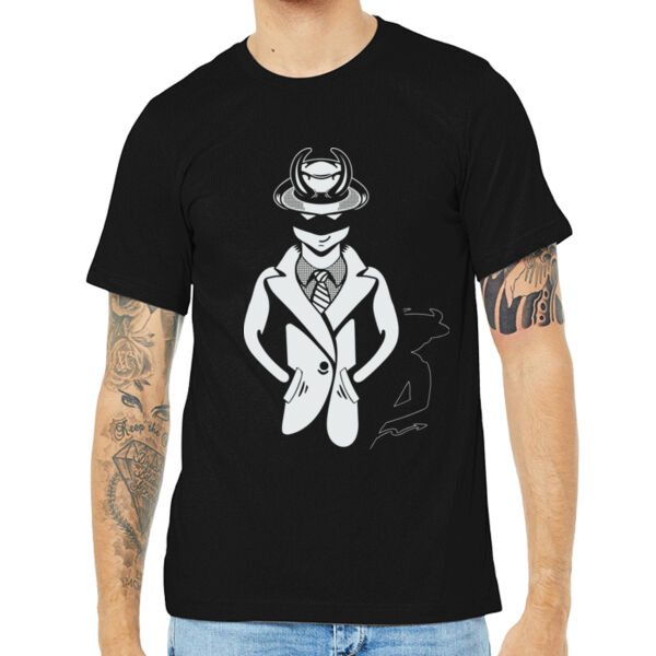 Grey Scale Nevil Unisex Heather Short Sleeve Tee Thumbnail